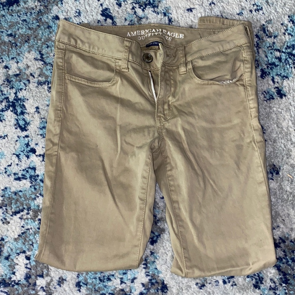 Size 2 khaki skinny jeans